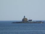 Southerly views of ocean and lighthouses and boating
